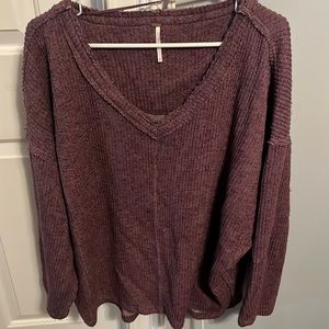 Free People Slouchy tunic sweater